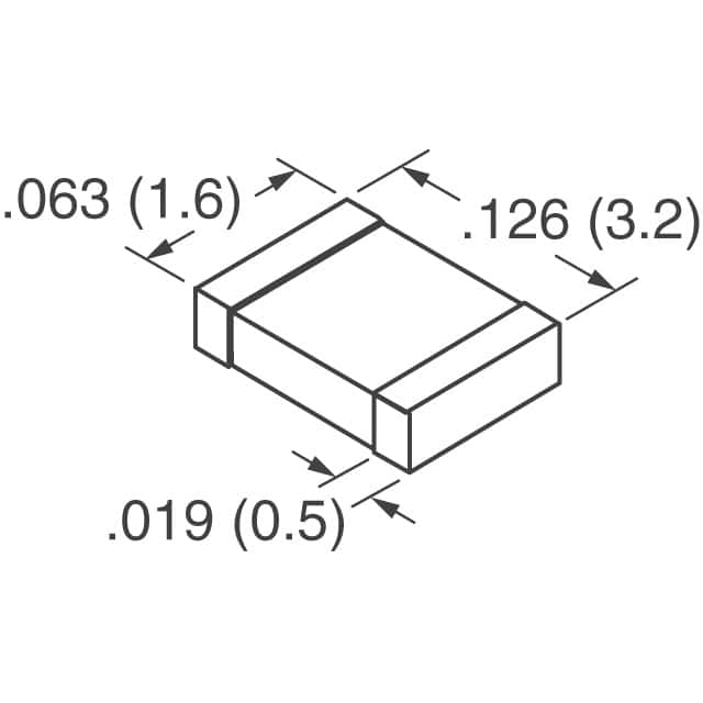 C1206C104J3HAC7800 KEMET  Ceramic Capacitors